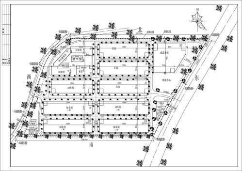 食品廠(chǎng)廠(chǎng)區(qū)廠(chǎng)房綜合規(guī)劃總圖鳥(niǎo)瞰圖設(shè)計(jì)